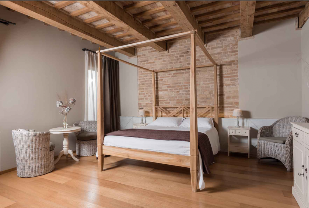 Legno Letto Baldacchino 180x200 Letto Matrimoniale Baldacchino