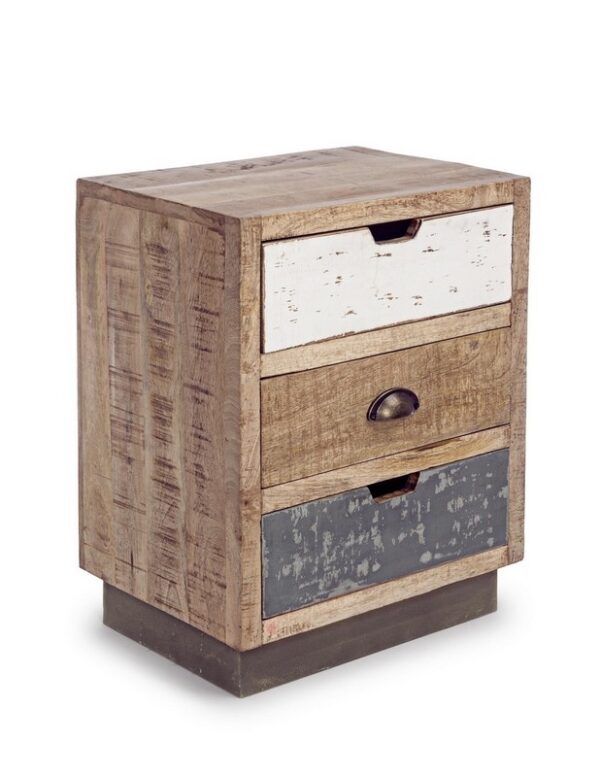 Comodino In legno Tudor