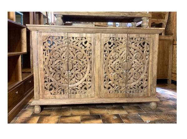 Credenza Etnica Intagliata 4a