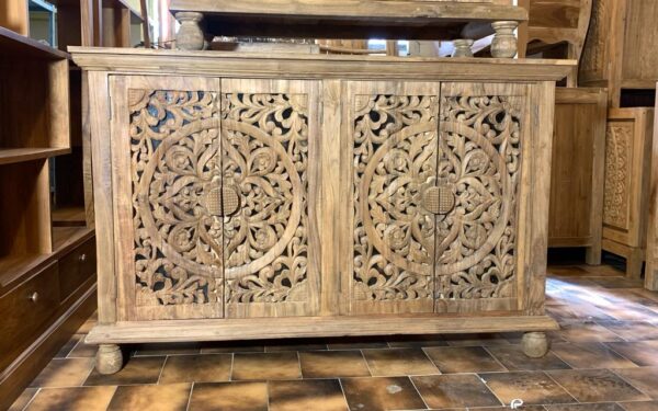 Credenza Etnica Intagliata 4a