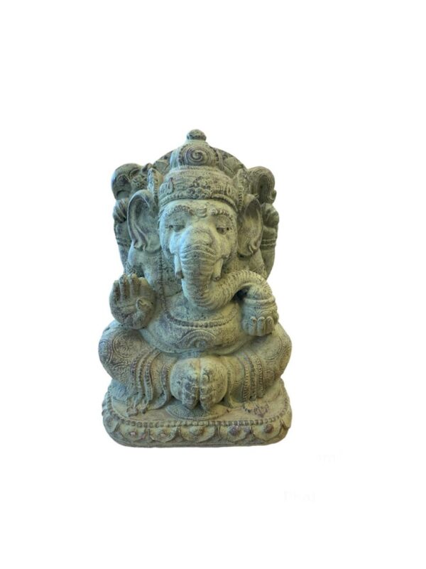 Ganesha Pietra Verde 2