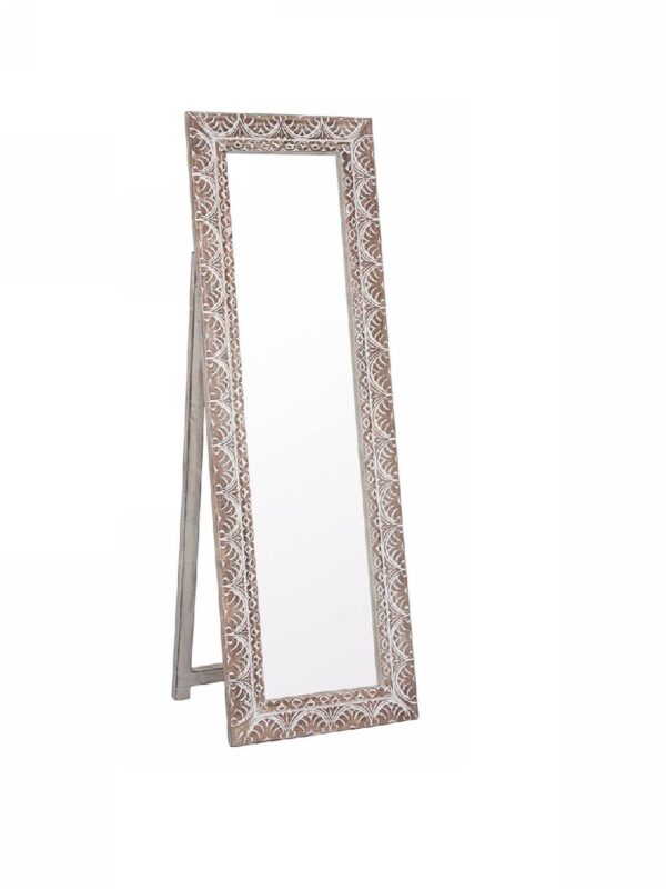 Specchio con Appoggio Legno 180
