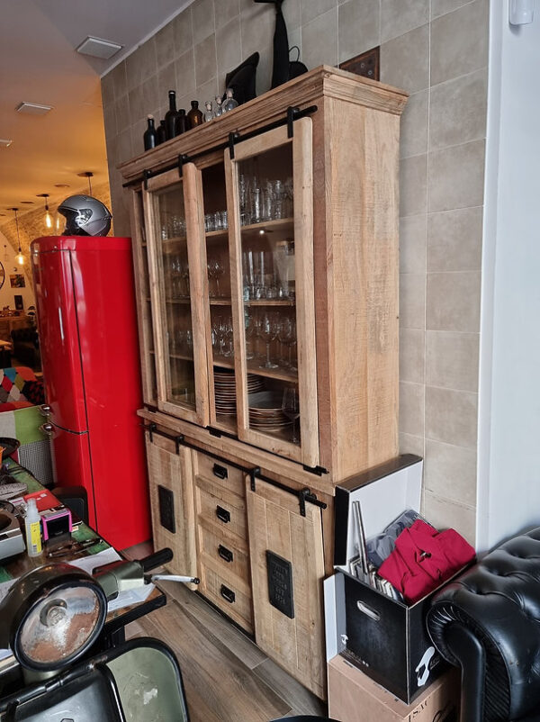 Credenza Vetrina Jupiter 150 Doppio Corpo - immagine 4