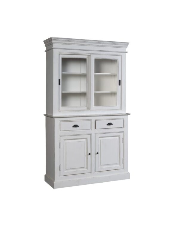 Vetrina-Credenza Bialy Doppio Corpo