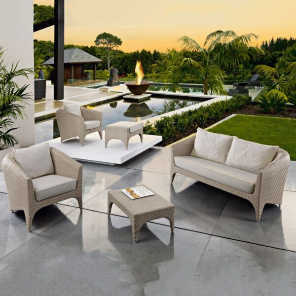 Tavolino Plaza Rattan Sintetico - immagine 3